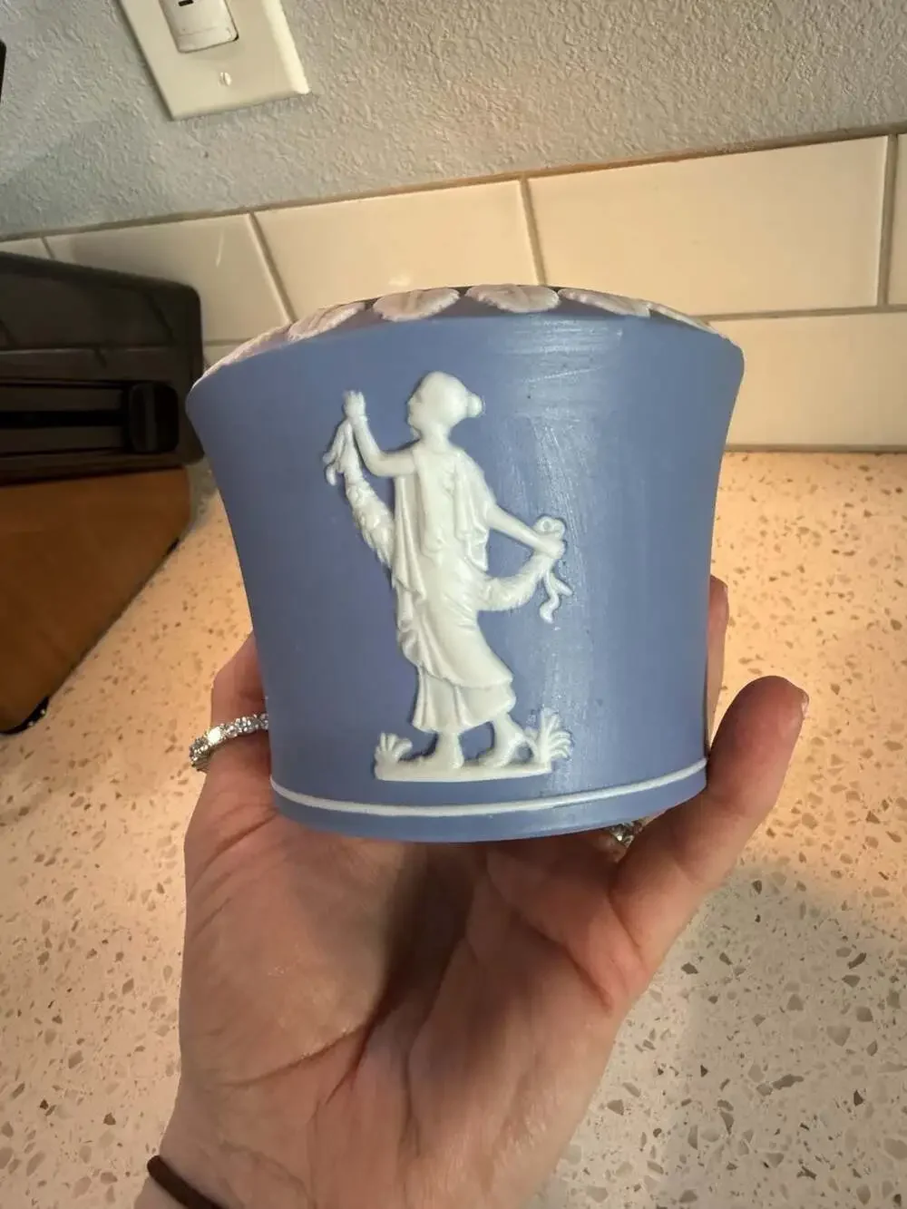 Lefton pale blue